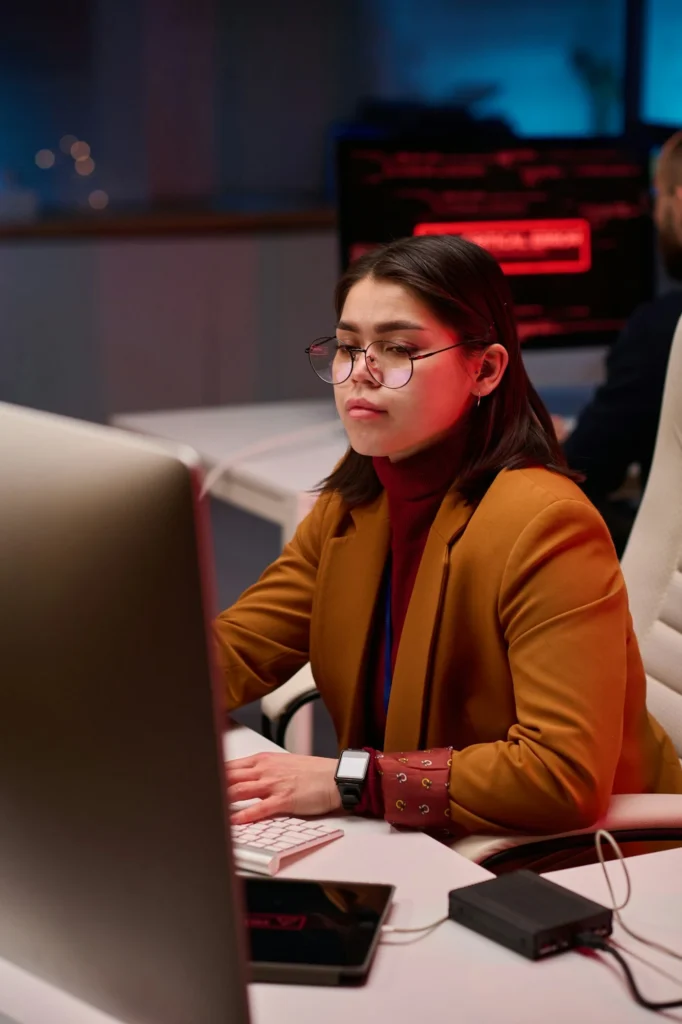 Female IT Security Expert